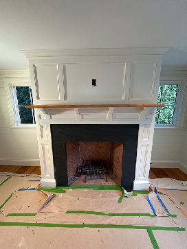 Project Fireplace & Mantel