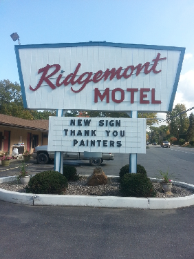 Project Ridgemont Motel Sign Revitalization